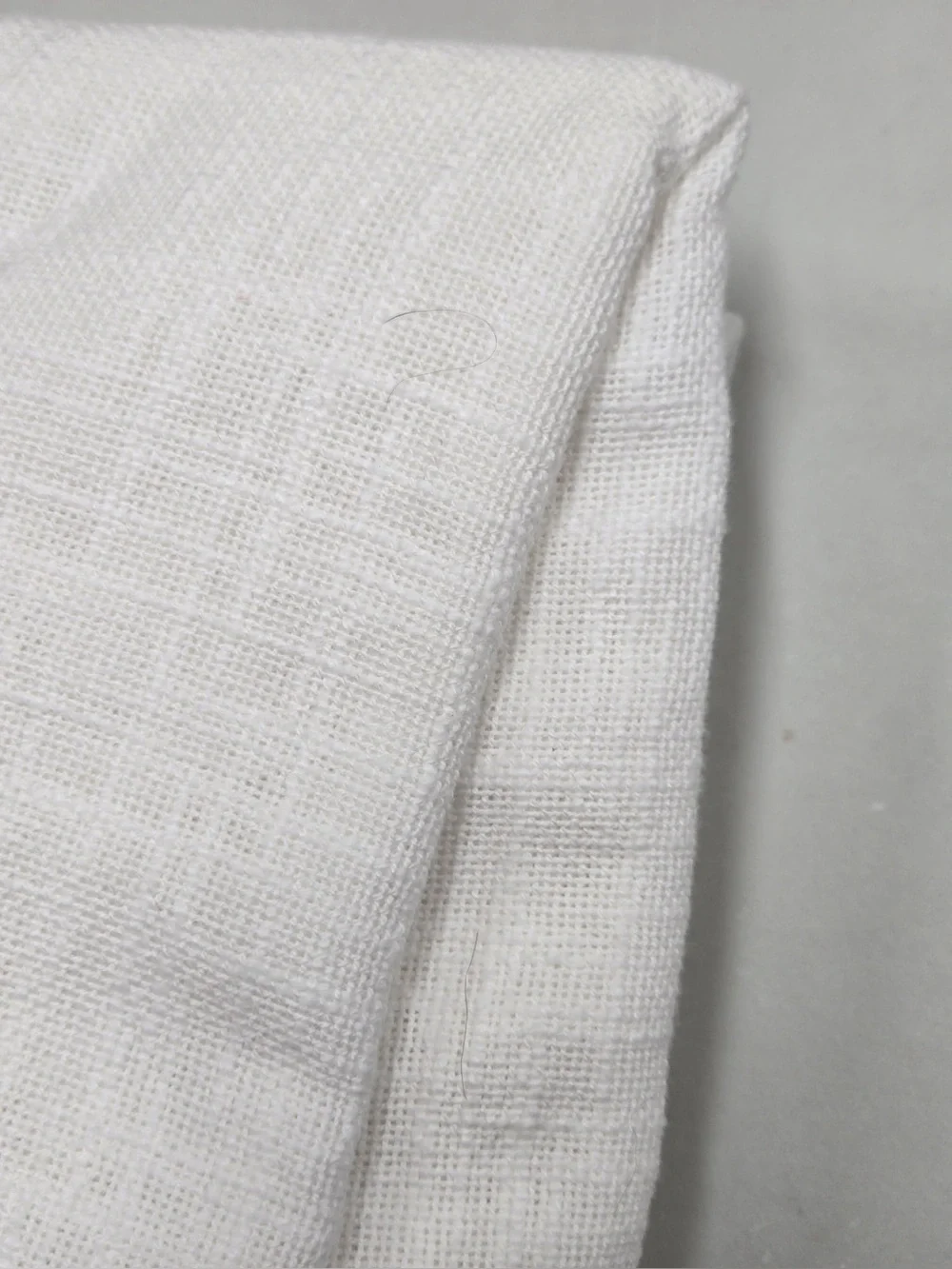 QUINCE Set Of 2 48x84 Cotton Sheer Curtains White 0765